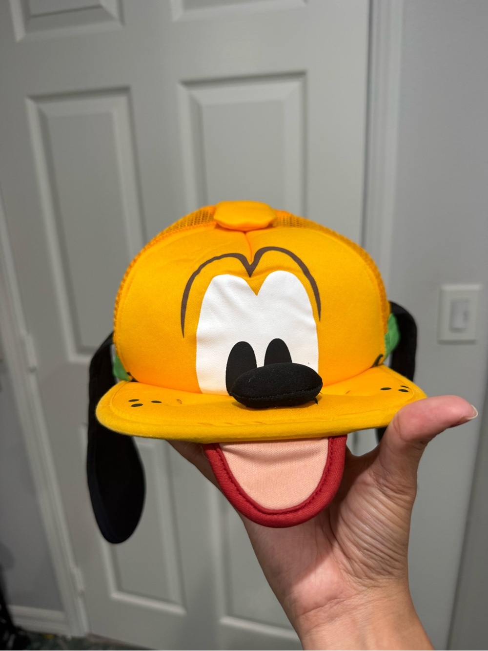 Yellow Pluto Character Trucker Hat Disney